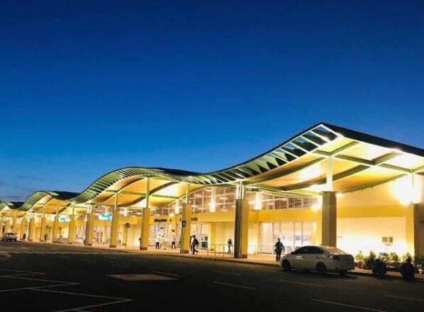 Panglao Airport at night